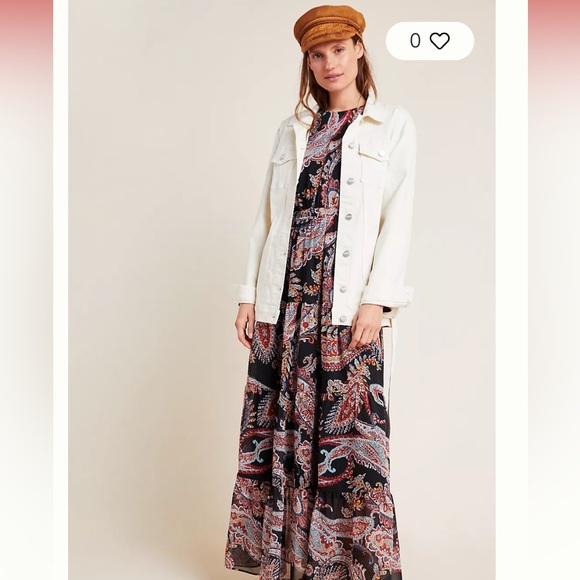 NWOT - Sanctuary for Anthropologie Jessa Belted Denim Trucker Jacket - Picture 5 of 8